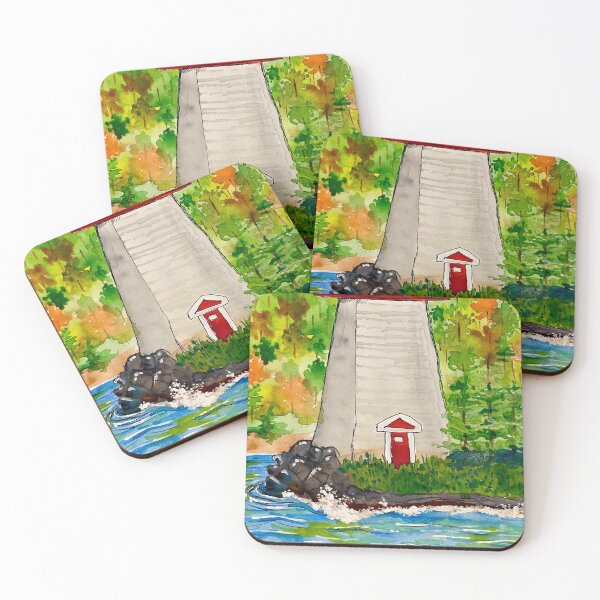 Item preview, Lighthouse Watercolor designed and sold by Beyond The Burrow.