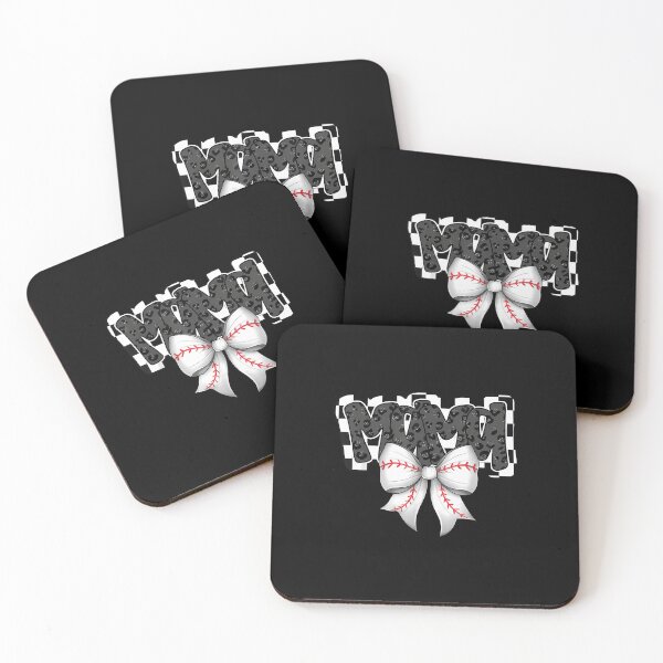 Item preview, Baseball Mama Coquette Bow Game Day Baseball Mom Mother  designed and sold by facegm.