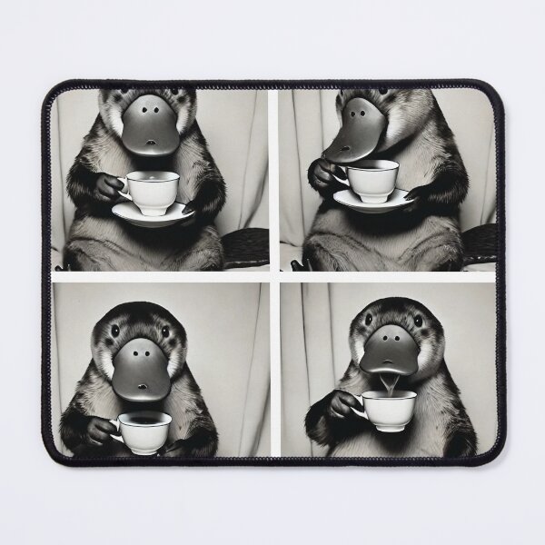 Item preview, Cute Duck Drinking Tea | Adorable Photobooth Duck | Whimsical Animal Poses | Funny Tea-Loving Duck Moments designed and sold by PaintedPixels01.