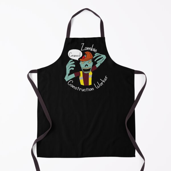 Item preview, Halloween Zombie Construction Worker Cranes! designed and sold by Neadski.