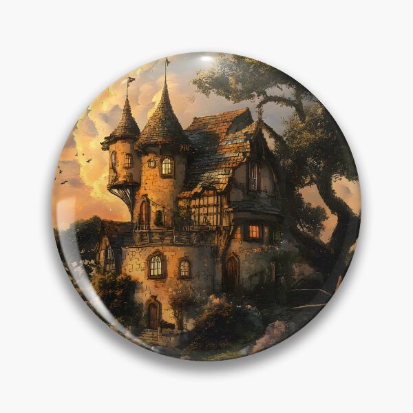 Item preview, Medieval Castle On The River designed and sold by CoolMantras.