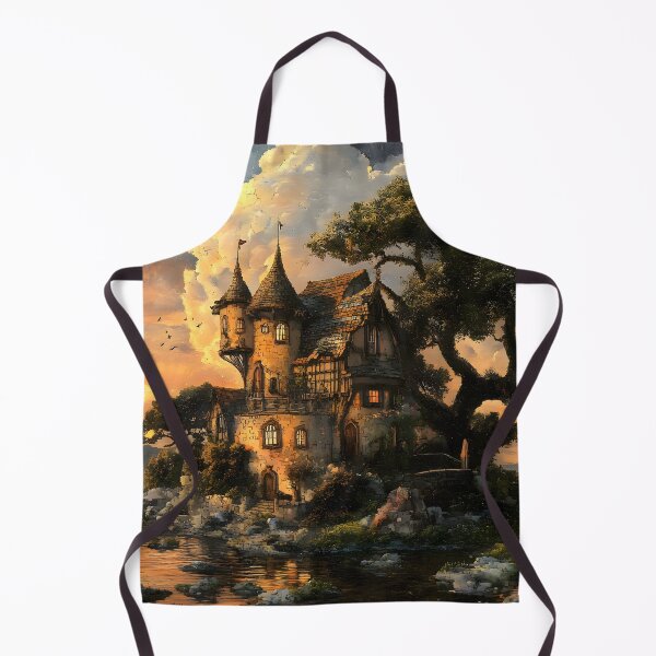 Item preview, Medieval Castle On The River designed and sold by CoolMantras.