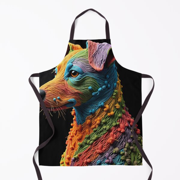 Item preview, Pet Colorful Animals Yarn Sculptures Art Creative Texture designed and sold by ART ATTACK ZONE.