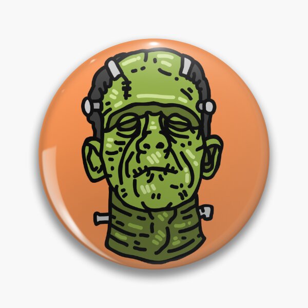 Item preview, Monster badge designed and sold by CampEnchanted.