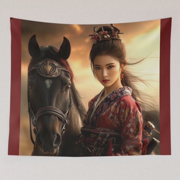 Item preview, Crimson Honor: The Warrior's Journey designed and sold by ArtVibeCo.