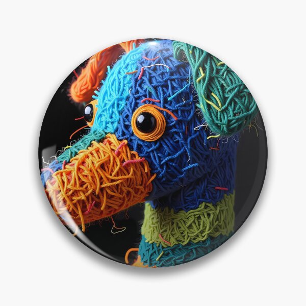 Item preview, Colorful Animals Yarn Sculptures Art Creative Texture designed and sold by ART ATTACK ZONE.
