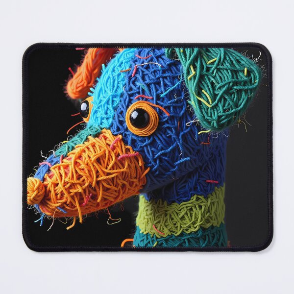 Item preview, Colorful Animals Yarn Sculptures Art Creative Texture designed and sold by ART ATTACK ZONE.