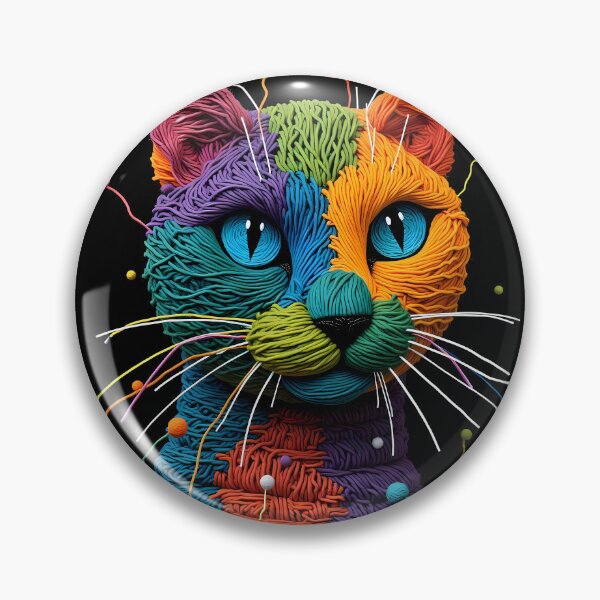 Item preview, Dot Colorful Animals Yarn Sculptures Art Creative Texture designed and sold by ART ATTACK ZONE.