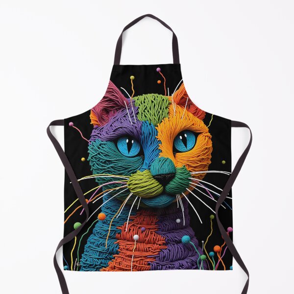 Item preview, Dot Colorful Animals Yarn Sculptures Art Creative Texture designed and sold by ART ATTACK ZONE.