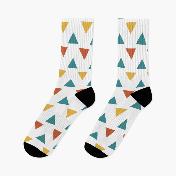 Item preview, Minimalist Geometric Triangles – Colorful Pattern designed and sold by mozizy.