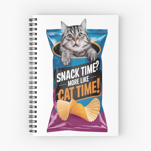 Artikelvorschau, Snack Attack: Neugierige Katze in der Chipstüte entworfen und verkauft von Petpixy.
