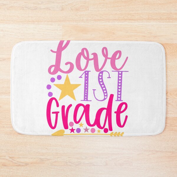 Item preview, Love 1st Grade - Colorful and Cheerful Design designed and sold by TeesHearts100.