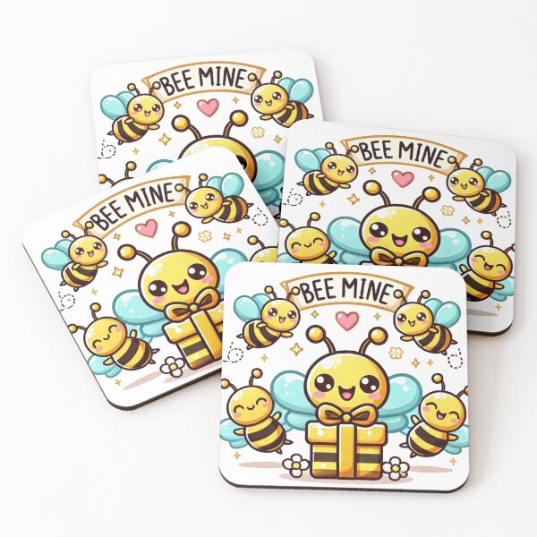 Item preview, Cute Bee Mine Kawaii Bee Design designed and sold by Kalpa.