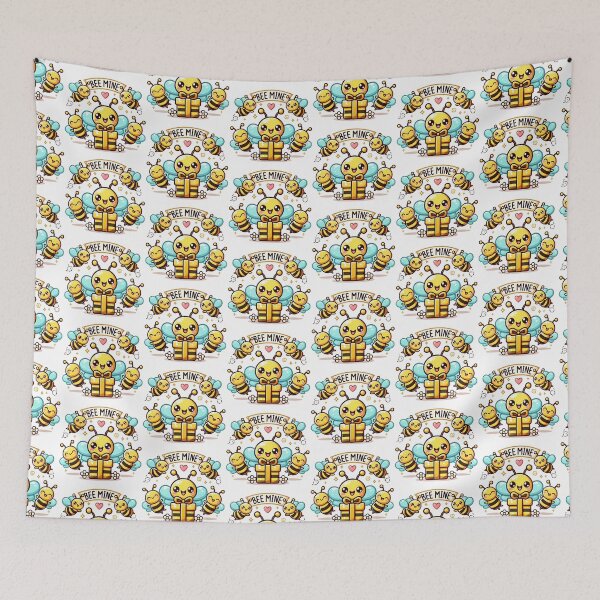 Item preview, Cute Bee Mine Kawaii Bee Design designed and sold by Kalpa.