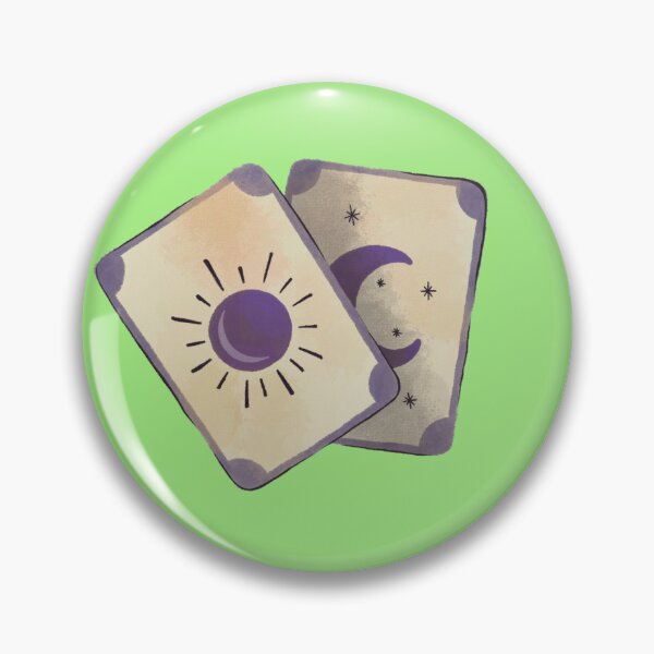 Item preview, Fortune teller  badge designed and sold by CampEnchanted.