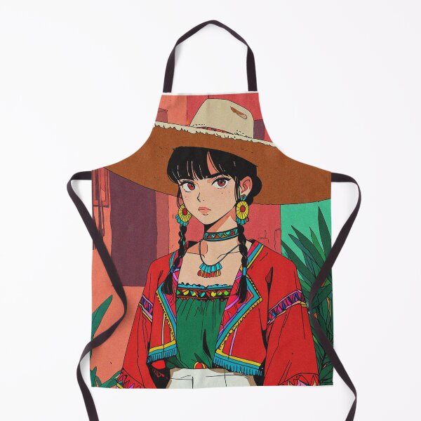 Item preview, Charro Elegance – 90s Anime Mexican Pixel Art designed and sold by RetroRebootShop.