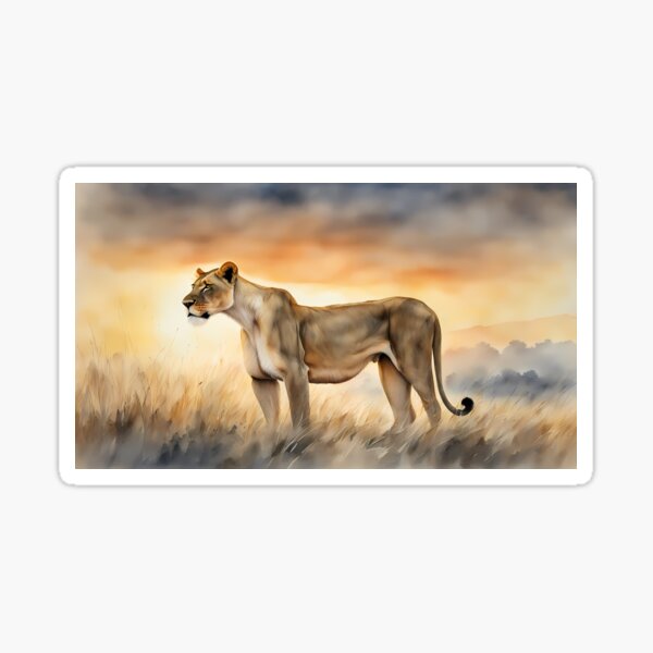Item preview, Lioness at Dawn designed and sold by BookCovered.