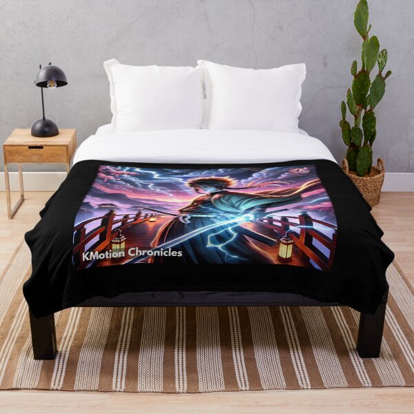 Item preview, "Lightning Samurai: Anime Power Unleashed" designed and sold by KMChronicles.