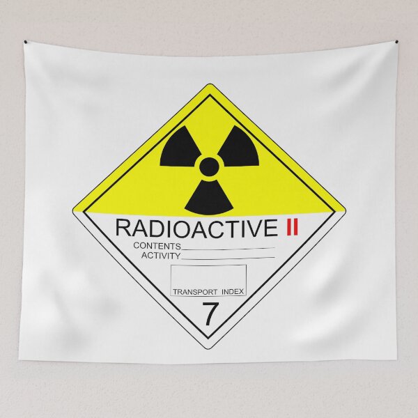 Item preview, Cat 2 Radioactive Material Transport Label designed and sold by Old Curiosity.