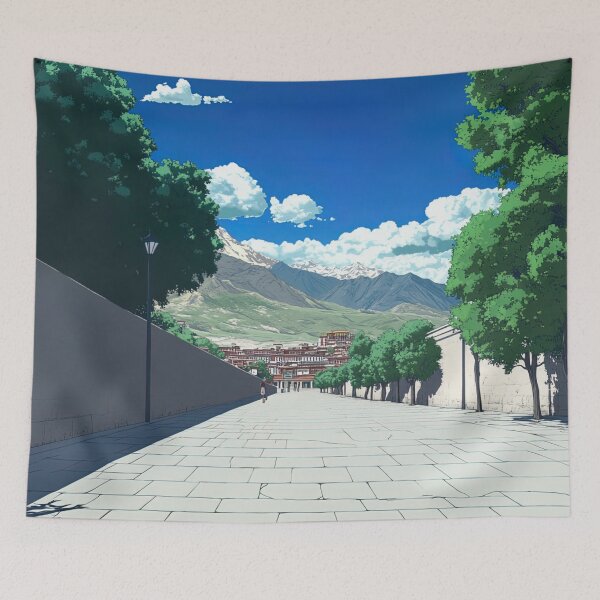 Item preview, Lhasa, city | Anime style designed and sold by ComicsFactory.