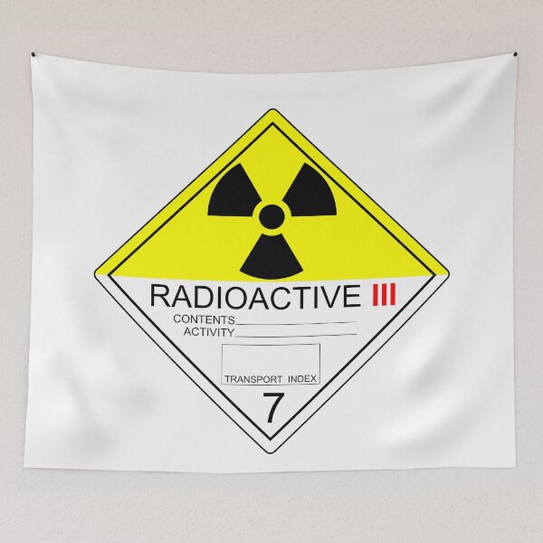 Item preview, Cat 3 Radioactive Material Transport Label designed and sold by Old Curiosity.
