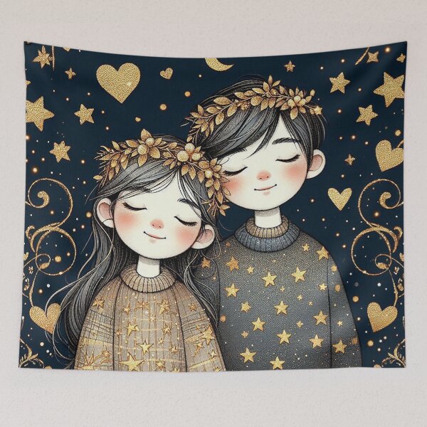 Item preview, Starry Night Romance designed and sold by zzz888.