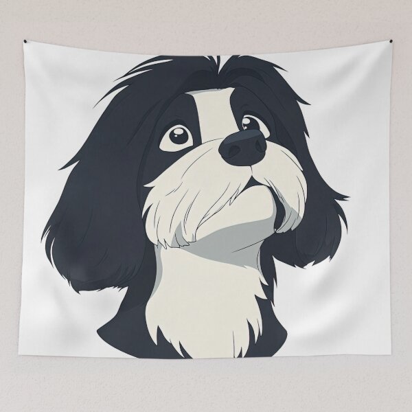 Item preview, Lhasa Apso | Anime style designed and sold by ComicsFactory.