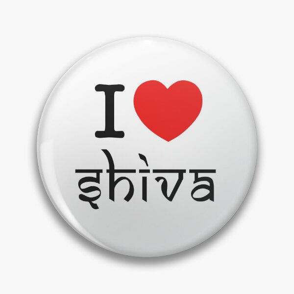 Item preview, I Love Shiva | Mahadev Devotional Art | Lord Shiva Blessings and Spiritual Power | Om Namah Shivaya designed and sold by PaintedPixels01.