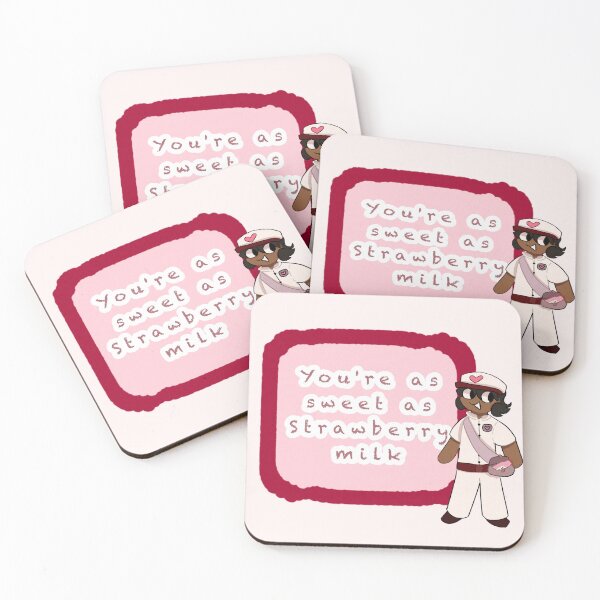 Item preview, You're as sweet as strawberry milk (Scone) designed and sold by Justmuffincat’s Shop.