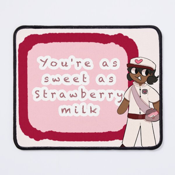 Item preview, You're as sweet as strawberry milk (Scone) designed and sold by Justmuffincat’s Shop.