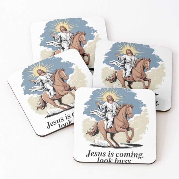 Item preview, JESUS IS COMING LOOK BUSY  designed and sold by Obinne.
