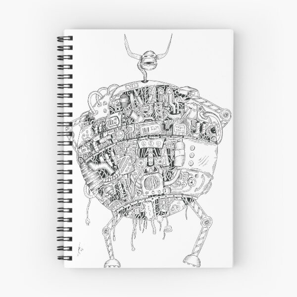 Item preview, Whimsical mechanical beast designed and sold by EdwardGeorgeArt.