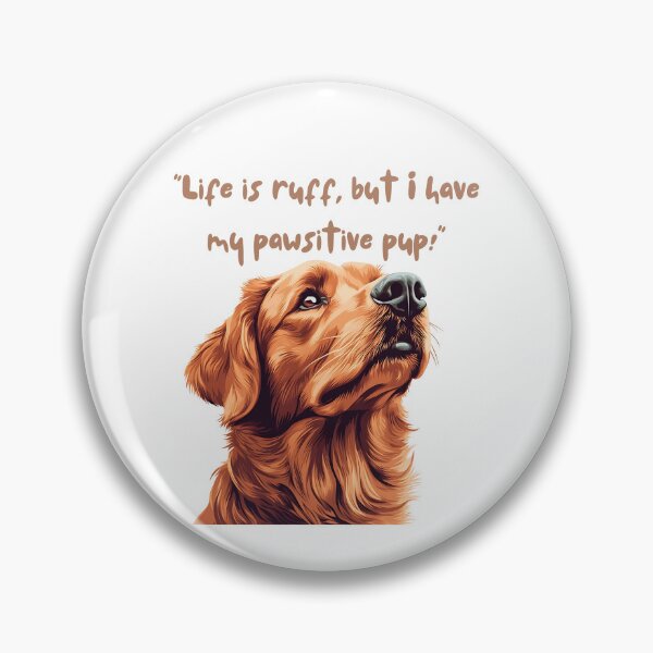 Item preview, We're friends,life is ruff but I have my pawsitive pup,Graphic T-shirt, trendy T-shirt, stylish casual wear, cotton tee, bold print T-shirt designed and sold by Gallery-yuuna .