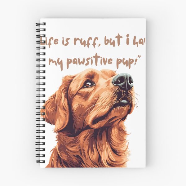 Item preview, We're friends,life is ruff but I have my pawsitive pup,Graphic T-shirt, trendy T-shirt, stylish casual wear, cotton tee, bold print T-shirt designed and sold by Gallery-yuuna .
