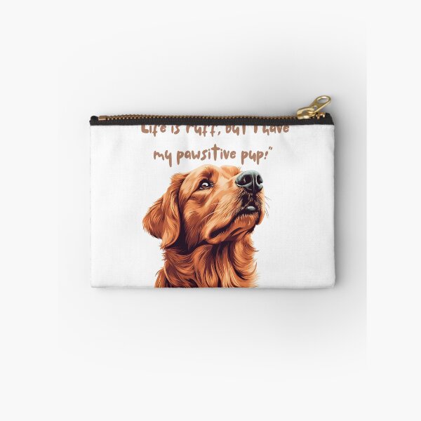 Item preview, We're friends,life is ruff but I have my pawsitive pup,Graphic T-shirt, trendy T-shirt, stylish casual wear, cotton tee, bold print T-shirt designed and sold by Gallery-yuuna .