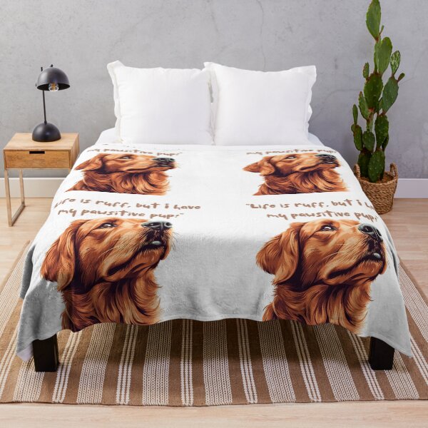 Item preview, We're friends,life is ruff but I have my pawsitive pup,Graphic T-shirt, trendy T-shirt, stylish casual wear, cotton tee, bold print T-shirt designed and sold by Gallery-yuuna .