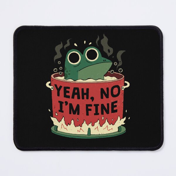 Item preview, Frog Is Fine designed and sold by DinoMike.