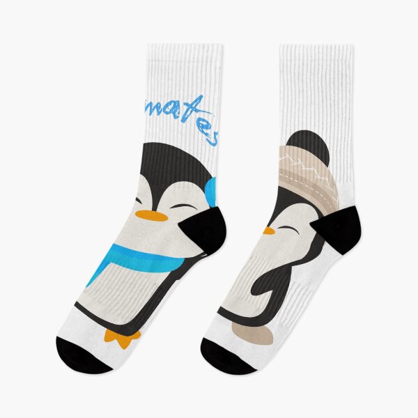 Item preview, Chill Mates Cute Penguin Funny Winter Romance designed and sold by Soulfulust .