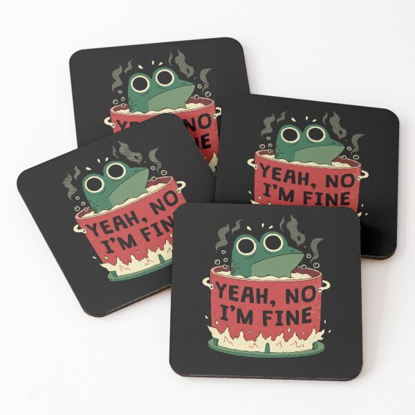 Item preview, Frog Is Fine designed and sold by DinoMike.