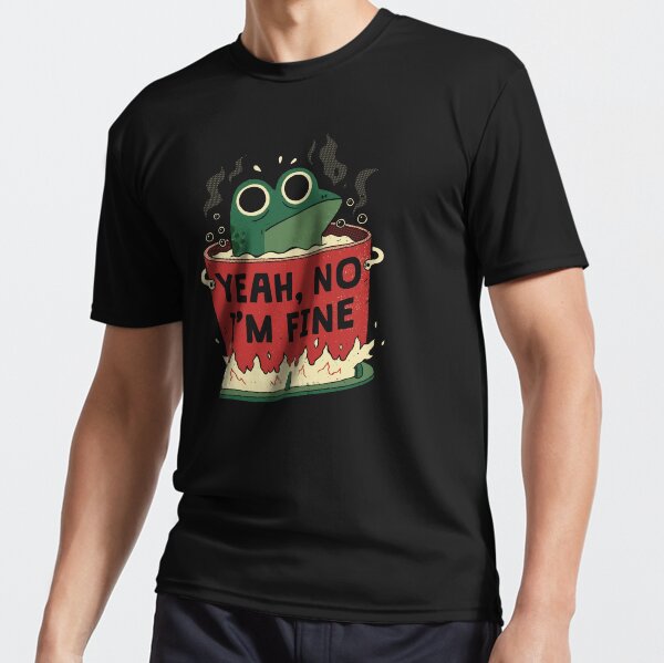 Item preview, Frog Is Fine designed and sold by DinoMike.