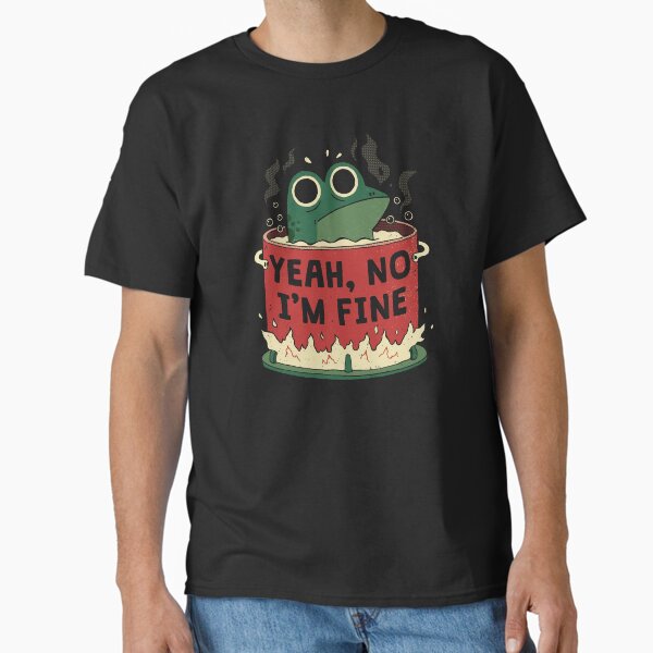 Item preview, Frog Is Fine designed and sold by DinoMike.