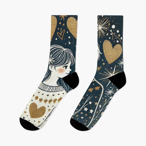 Item preview, Golden Hearts Together designed and sold by zzz888.