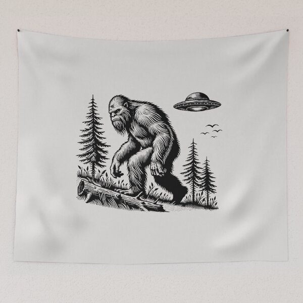 Item preview, Bigfoot Hiker designed and sold by AMERICANCHEEZ.