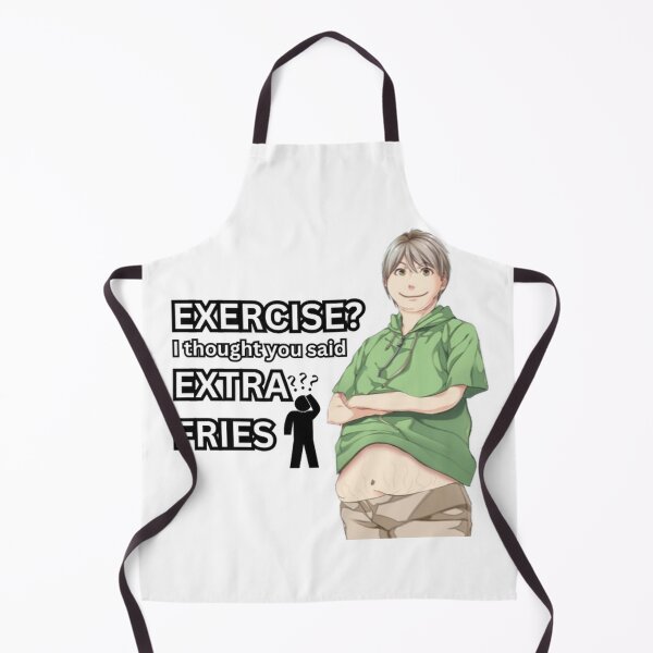 Item preview, EXERCISE I thought you said EXTRA FRIES paradise omestick funny designed and sold by SwaglordJack.