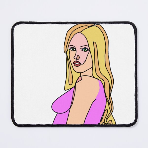 Item preview, BLOND GIRL LINEWORK STYLE designed and sold by clararteh.
