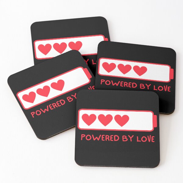 Item preview, Powered by love designed and sold by Rocklights.