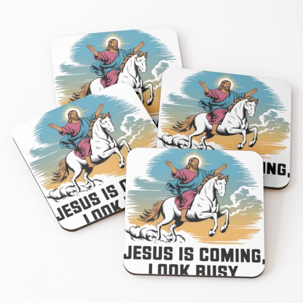 Item preview,  JESUS IS COMING EVERYONE LOOK BUSY designed and sold by Obinne.