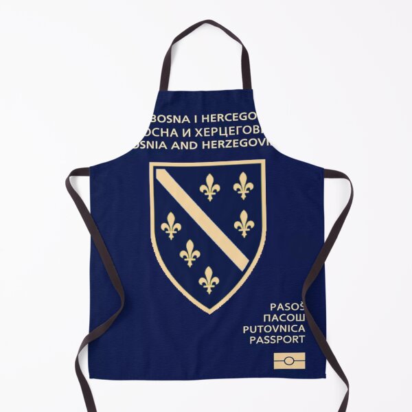 Item preview, Passport / Coat of Arms of the Republic of Bosnia and Herzegovina | Historic Bosnian Symbol designed and sold by TrendSh0p.