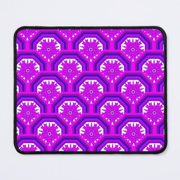 Item preview, Pink-Purple Floral Octagonal Pattern designed and sold by Kittaya  Saemee.