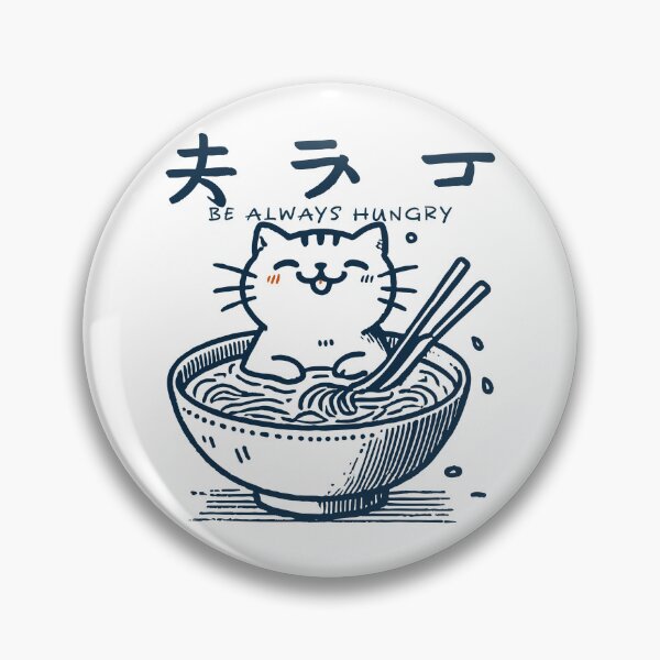 Item preview, Kawaii Ramen Cat Streetwear Japanese Noodles designed and sold by LuminOrb.